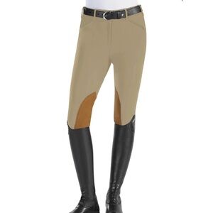 The Tailored Sportsman™ Ladies’ Techno Lightweight Knee-Patch Front-Zip Breech
